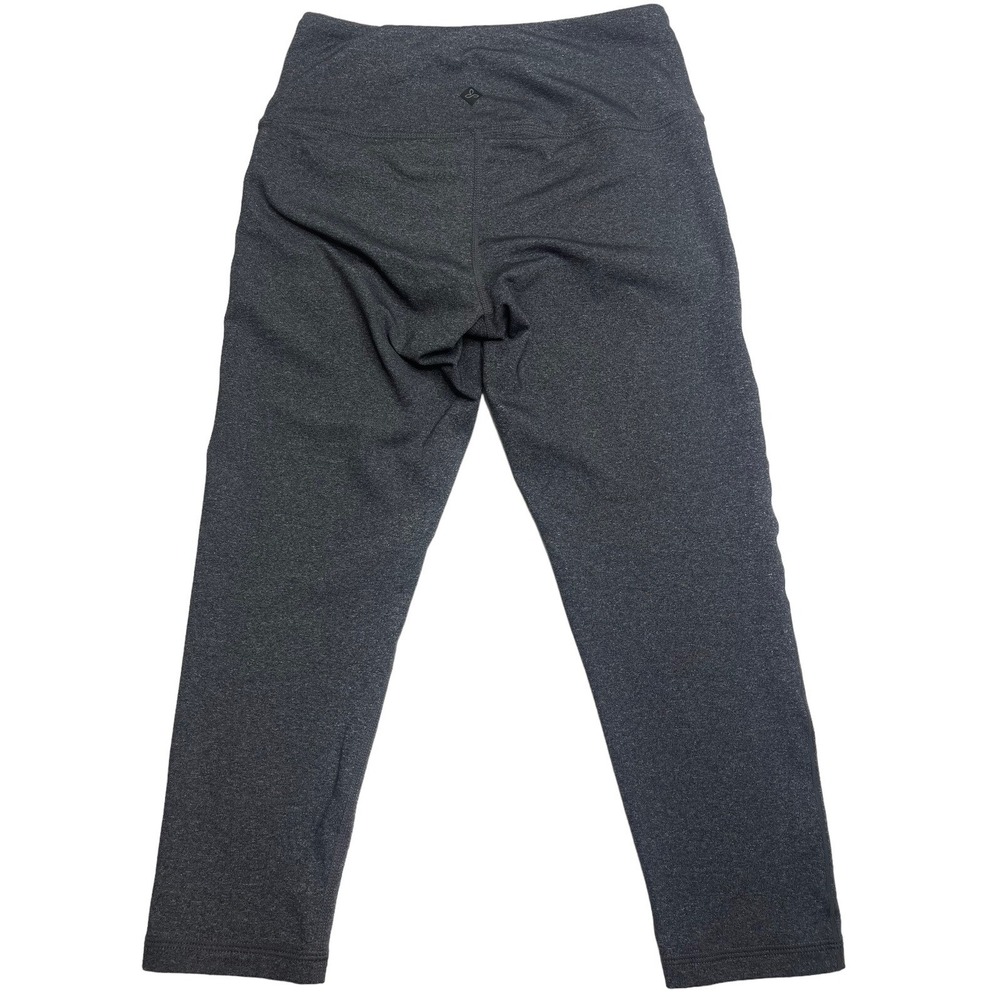 Prana Charcoal Grey High Waist Crop Athletic Leggings Pants‎ Women's Size S - Picture 8 of 8